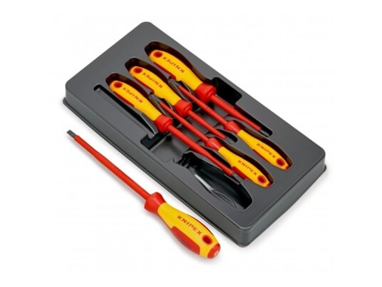 Knipex Skrutrekkersett 6 deler 365mm Blister - Håndverktøy