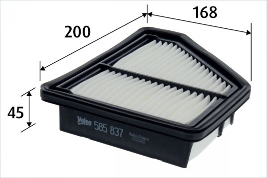 Luftfilter VALEO 585837