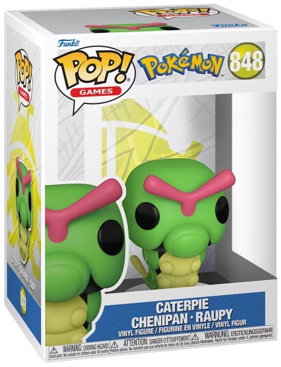 Funko Pop! Vinyl Pokémon Caterpie figur Funko Pop! Vinyl Pokémon Caterpie figur