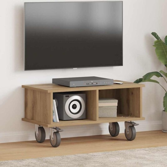  TV benk Artisan Eik 68,5 x 35 x 35 cm Konstruert tre