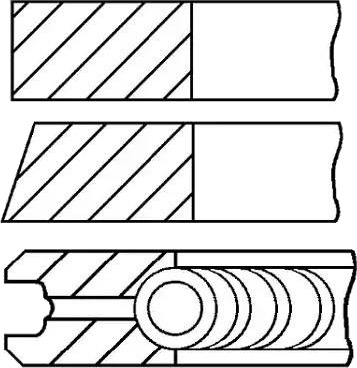 Stempelringsett GOETZE ENGINE 08-307000-00