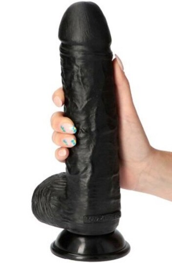 Attila Dildo Black 27,5 cm