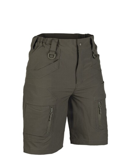 Mil Tec Elastic Assault Shorts Grønn