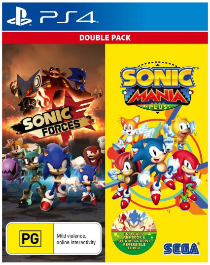 Sonic Mania Plus & Sonic Forces til PlayStation 4