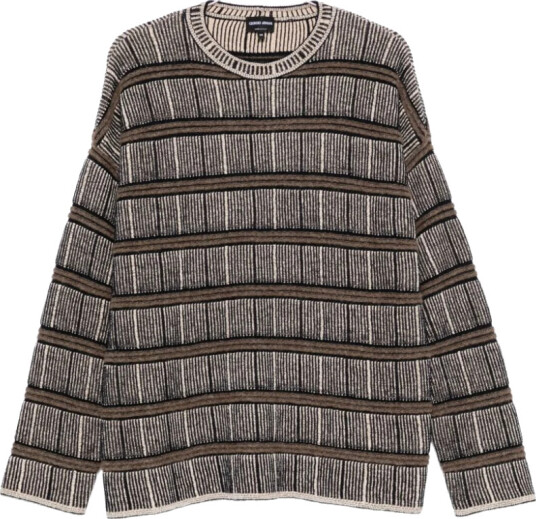 Giorgio Armani Herre Strikkevarer Flerfarget XL,