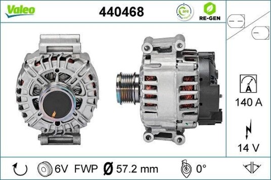 Dynamo VALEO 440468 Dynamo VALEO 440468