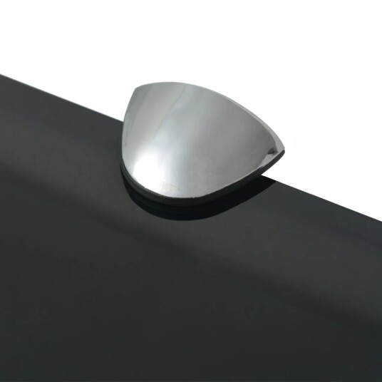 vidaXL Flytende hylle glass 80x10 cm 8 mm
