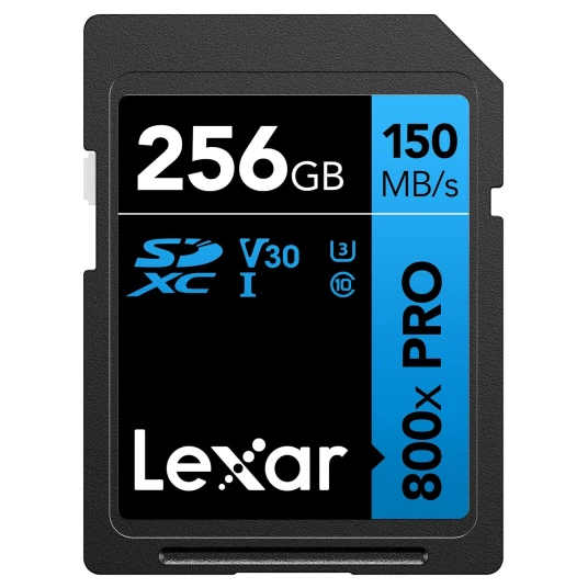 Lexar Minnekort | Profesjonell 800X Pro | 256 Gb | Microsdxc | Flash-Minne Klasse Uhs-I