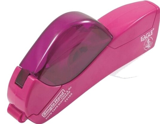 Eagle Eagle Tapeholder T 5165 Ab Rosa + To Ruller Med Tape Eagle Eagle Tapeholder T 5165 Ab Rosa + To Ruller Med Tape