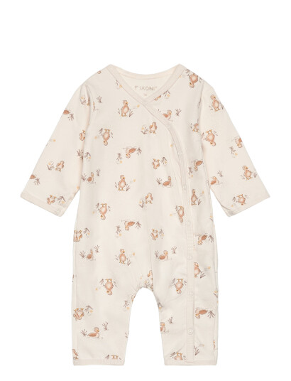 Fixoni Jumpsuit Aop Beige 50