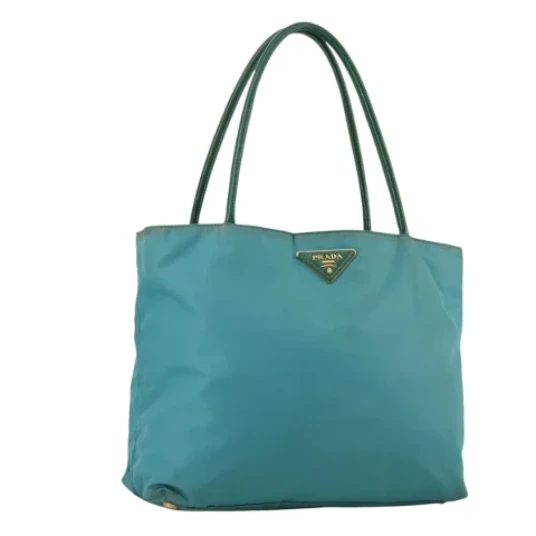 Prada Vintage Dame Blå