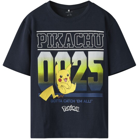 Name It Navy Blazer Mabr Pokemon Regular T-Shirt Noos 134-140