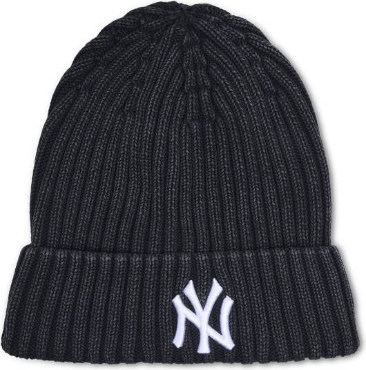 New Era Mlb Washed Beanie Neyyan - BLK - One Size