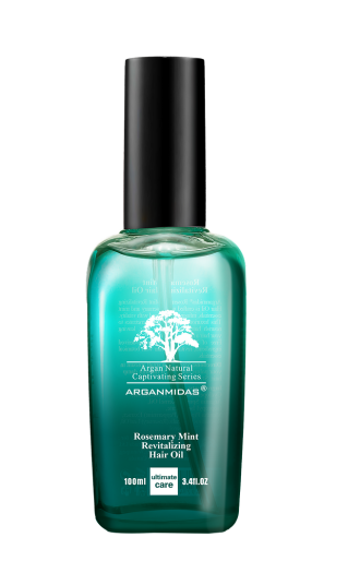 Arganmidas Revitaliserende Hårolje med Rosmarin og Mynt 100 ml
