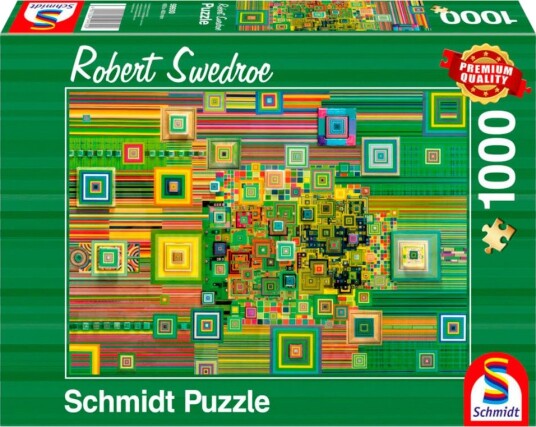 Schmidt Puzzles Robert Swedroe Puslespill 1000 Brikker Green Flashdrive