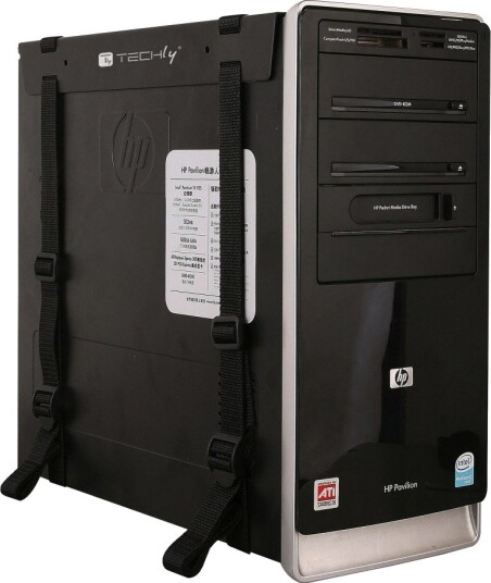 Techly ICA-CS 60 PC-feste med justerbar stropp Svart