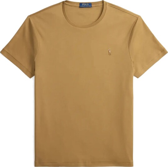 Polo Ralph Lauren Custom Slim Fit Soft Cotton T Shirt Brown L Polo Ralph Lauren Custom Slim Fit Soft Cotton T Shirt Brown L
