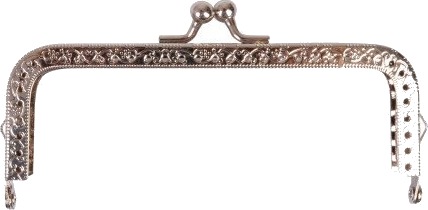 Infinity Hearts Infinity Hearts Veskebøyle Lommebokbøyle Til Påsying Firkantet Sølv 12.8Cm 1 Stk