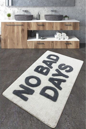 Nurbi Baderomsmatte 70x120 cm Rektangulær Flerfarget