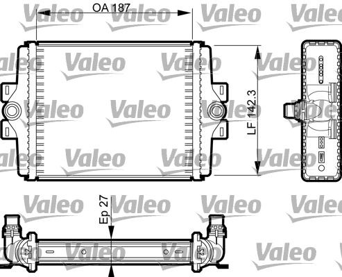 Radiator VALEO 735467