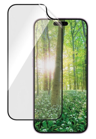 PanzerGlass MATRIX Skjermbeskytter iPhone 16 Plus Ultrabred Passform