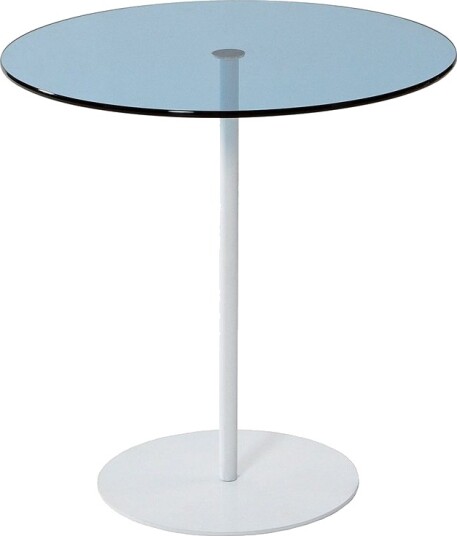 Chill-Out Sidebord 50x50 cm Hvit/Blå - Hanah Home
