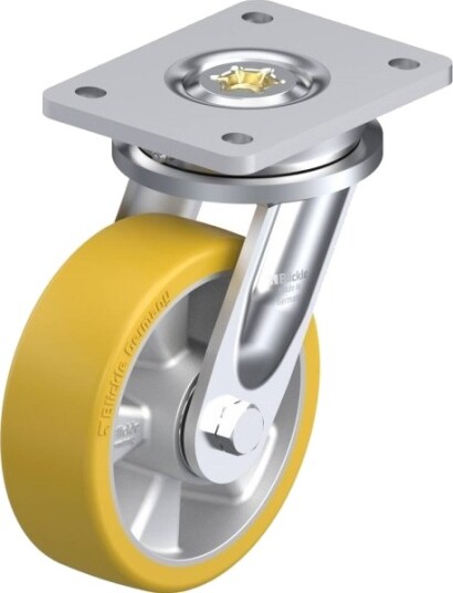 Blickle 562777 Lo-Alth 150K Styrehjul, Hjuldiameter 150 Mm, Bæreevne Maks. 650 Kg (1 Stk.)