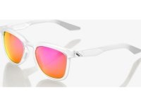 100% Okulary Hudson Matte Translucent Crystal Clear Purple Multilayer Mirror Lens 100% Okulary Hudson Matte Translucent Crystal Clear Purple Multilayer Mirror Lens