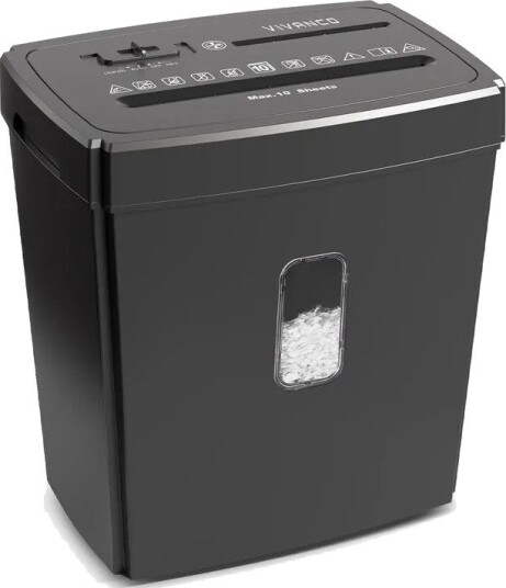 Vivanco Dokument-, Kredittkort- Og Cd-Makuleringsmaskin 15 L