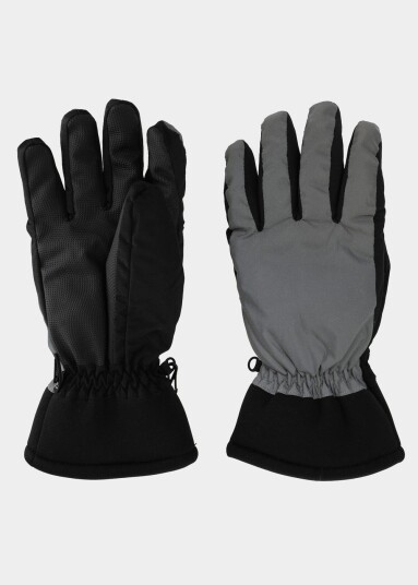 Lenny L Gloves-Sw Reflective Silver 7 Skihansker