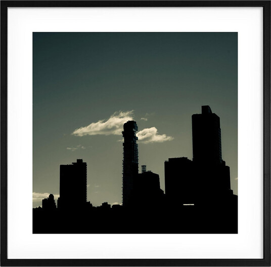 Democratic Gallery Poster Skyline - Green - 50X50