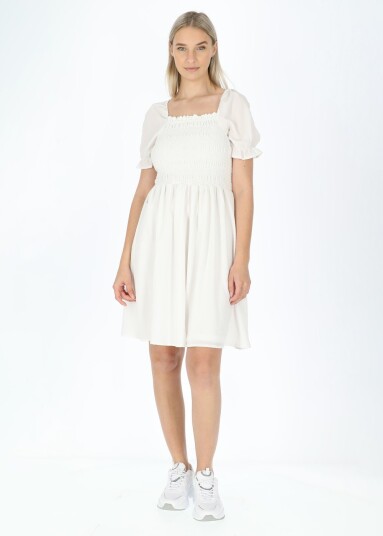 Seaside Miami Smock Dress W White 48 Bestselger