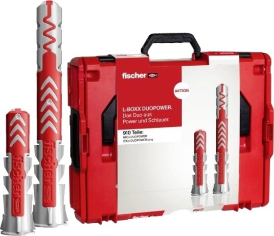 Fischer Duopower Pluggesett 558627 910 Deler 558627 Fischer Duopower Pluggesett 558627 910 Deler 558627
