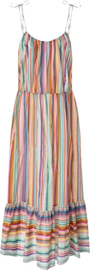Missoni Dame Kjoler Flerfarget M, Missoni Dame Kjoler Flerfarget M,