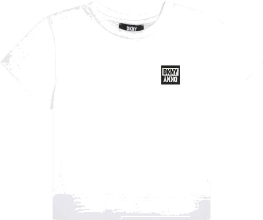 DKNY T skjorte Hvit m. Logo DKNY 14 år 164 T skjorte DKNY T skjorte Hvit m. Logo DKNY 14 år 164 T skjorte