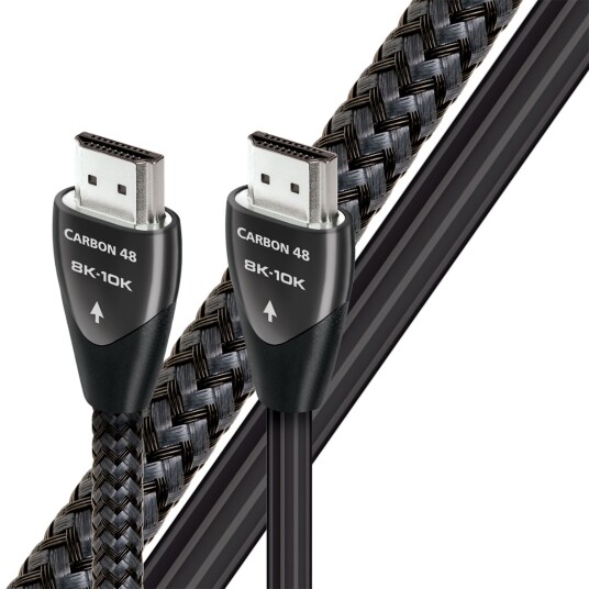 AudioQuest Carbon HDMI Ultra High Speed HDMI-kabel Sort AudioQuest Carbon HDMI Ultra High Speed HDMI-kabel Sort