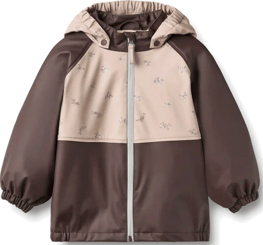 Wheat Thermo Rain Jacket Ajojo Brown 104