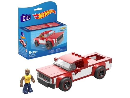 Mega Hot Wheels Hhl97 Byggesett 5 År Plast 89 Stykker 640 G Mega Hot Wheels Hhl97 Byggesett 5 År Plast 89 Stykker 640 G