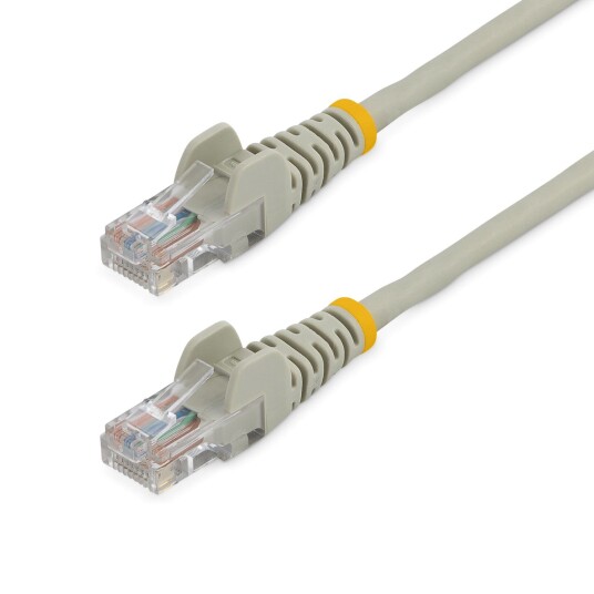 STARTECH "Cat5e Patch Cable with Snagless RJ45 Connectors - 1m Gray"