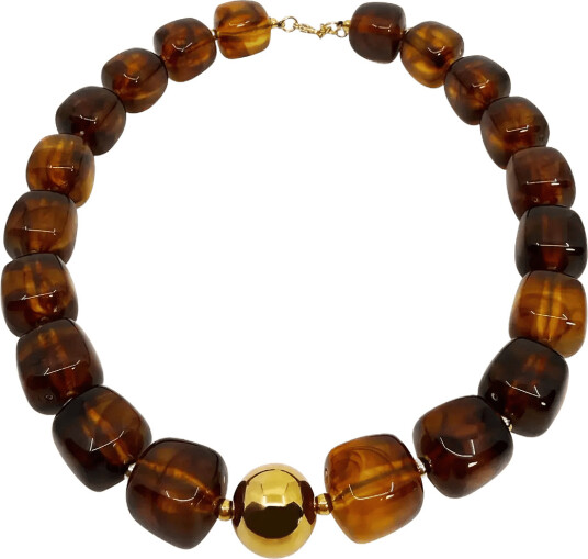 Pipol"s Bazaar Steff Necklace Brown   Brown   ONE SIZE