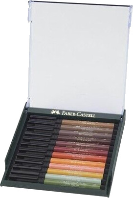 Faber Castell PITT Artist Pen Earth tones