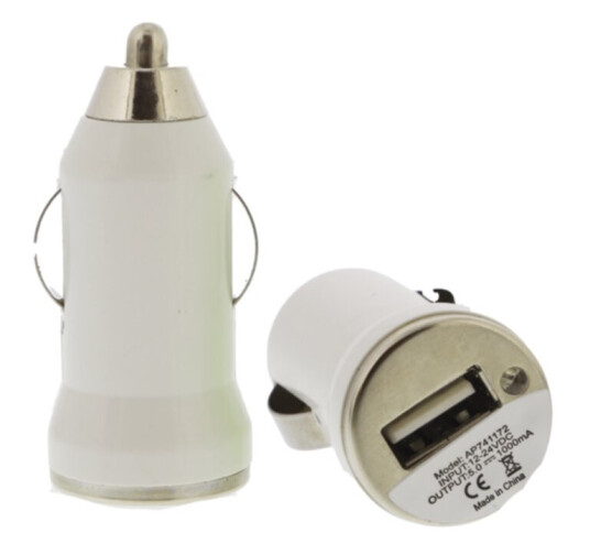 USB-lader 12V 1000mA