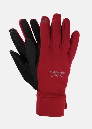 Swedemount Thermal Multi Gloves Burgundy L Løpetilbehør