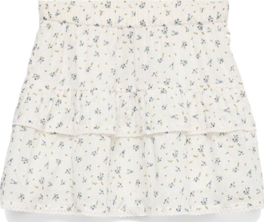 Vero Moda Girl Vmtrine Short Skirt Wvn Girl White 140
