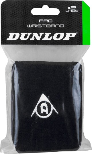 Dunlop Padel Pro Svettebånd 2 Pk Svart Dunlop Padel Pro Svettebånd 2 Pk Svart