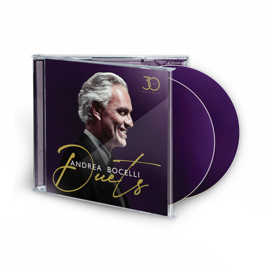 Andrea Bocelli Duets 30th Anniversary CD Andrea Bocelli Duets 30th Anniversary CD