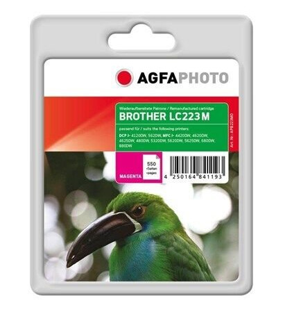 Agfa Photo - magenta - compatible - ink cartridge (alternative for: Brother LC-223M) - Blekkpatron Rd