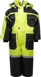 Wenaas Varmedress barn gul/sort 10 år