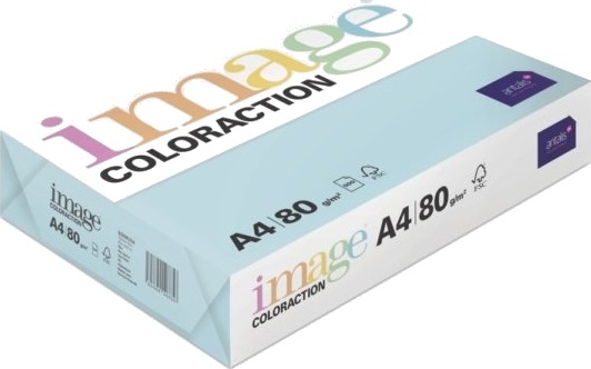 Image Coloraction Bermuda/Blå Kopipapir Træfri Ecf 80G/M2 210Mm X 297Mm A4 Smal Bane Pakke A Image Coloraction Bermuda/Blå Kopipapir Træfri Ecf 80G/M2 210Mm X 297Mm A4 Smal Bane Pakke A