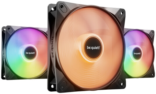 be quiet! LIGHT WINGS LX 120mm RGB Vifte 3pk Sort med PWM be quiet! LIGHT WINGS LX 120mm RGB Vifte 3pk Sort med PWM